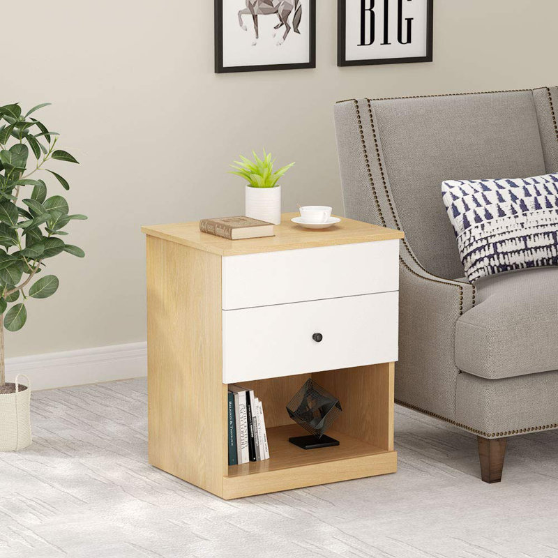 Wrought Studio Okelley Lift Top 1 Drawer Nightstand Wayfair